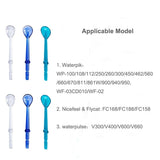 Replacement Tongue Scraping Nozzle Tongue Coating Cleaner Compatible With Waterpik Oral Irrigator Remove Coating Freshen Breath