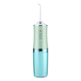 Portable Oral Irrigator 3 Modes USB Rechargeable Dental Water Jet Water Tank Waterproof Teeth Cleaner Dental Water Jet +1/4 Jet