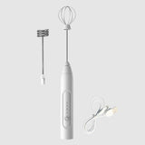 USB Milk Frother Electric Blender Mixer Handheld Milk Foame Maker 3-Speeds Egg Beater Mini Stirrer For Coffee Electric Egg Whisk