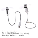 Mini Energy Saving Flexible USB Cooling Fan With Switch For Notebook Laptop Computer