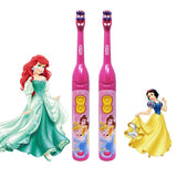 Oral B Kid's Toothbrush Rotating Brush Head Soft Bristle Gentle Oral Clean AA Battery Power Electric Toothbrush for Child Age 3+