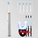 Ultrasonic Electric Toothbrush USB Port Tooth Whitening Kit With LED Accelerator Llight 35% Peroxide Gels Home Use Equipment