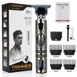 Professional Barber Hair Clipper USB Electric Hair Trimmer T-Outliner Cutting Beard Trimmer Shaver Men Barber Hair Cutting
