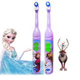 Oral B Kid's Toothbrush Rotating Brush Head Soft Bristle Gentle Oral Clean AA Battery Power Electric Toothbrush for Child Age 3+