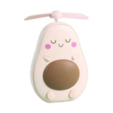 USB Pocket Silent Small Fan Mini Portable Pocket Fan Cool Air Hand Held Travel Cooler Cooling Mini Fans