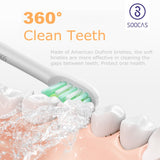 SOOCAS X3/X3U Replacement Toothbrush Heads SOOCARE X1/X5 Sonic Electric Tooth Brush Head Original Nozzle Jets With Gift