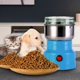 Stainless Steel Electric Coffee Grinder Bean Spice Salt Pepper Herbs Nuts Grinding Milling Blender Tool EU CN US Plug