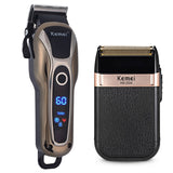 Professional Barber Hair Clipper USB Electric Hair Trimmer T-Outliner Cutting Beard Trimmer Shaver Men Barber Hair Cutting