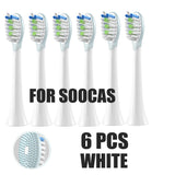 Replacement Toothbrush Heads for Soocas X3/X3U for Mijia T300/500/T100 Soocare EX3/X5 Electric Tooth Brush Nozzles