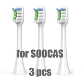 Replacement Toothbrush Heads for Soocas X3/X3U for Mijia T300/500/T100 Soocare EX3/X5 Electric Tooth Brush Nozzles