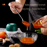 saengQ Electric Garlic Meat Garlic Masher Garlic Press Vegetable Chili  Chopper Press USB Masher Machine Kitchen Gadgets