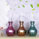 USB Aroma Essential Oil Diffuser Ultrasonic Cool Mist Humidifier Air Purifier 7 Color Change LED Night Light for Office Home