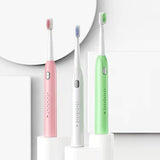 Sonic Electric Toothbrush IPX7 Timer Brush 5 Modes Smart Toothbrush Whitening Replacement Heads USB Rechargeable Tooth Brushes