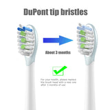 New Replacement Toothbrush Heads For Soocas X1 X3U X5 V1 Sonic Electric Tooth Brush Dupont Soft Bristles Tongue Cleaning Nozzle