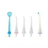 Oral flushing nozzle 5 replacement, floss nozzle compatible with C-501&amp;C-502&amp;C-503 portable oral flushing device