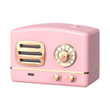 Y98B Retro Radio Shape Large Capacity Portable Desktop Air Humidifier USB Mist Maker