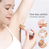 Women Facial Hair Remover Mini Lady Shaver Rechargeable Epilator Waterproof Bikini Trimmer Instant Lips Cheek Hair Cutting Razor