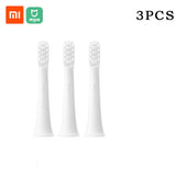 Repuesto de cabezal de cepillo de dientes para Xiaomi Mijia T100, cepillo de dientes eléctrico sónico, resistente al agua, de goma, para la salud, 3/Uds.