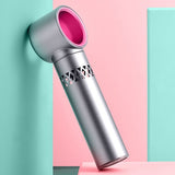 USB Rechargeable Portable Bladeless Fan Handheld Mini Cooler No Leaf Handy Fan Adjustable Handheld Personal Mini Fan
