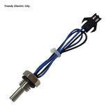 R9CD High Precision Temperature Sensor Probe M8 Brass Screw Thread for Coffee Machine Water Heater Wall Mounted Stove