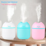 Mini Humidifier Ultrasonic Air Humidifier Essential Oil Diffuser Home Bedroom Office Aromatherapy Spray USB Night Light Filter