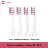Oclean X Pro Elite/ X Pro/ F1 /Air 2/One 2/4PCS Replacement Brush Heads for Electric Toothbrush Deep Cleaning Tooth Brush Heads