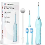 Plaque Remover Electric for Teeth Ultrasonic Tooth Cleaner Dental Calculus Remover Tartar Remover  with Replacement Heads