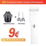 Professional Rechargeable Electric Hair Clipper Portable Hair Trimmer Low Noise Barber Hair Cutting Machine Kids Adult