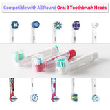 Reusable Toothbrush Head Covers for Oral B Toothbrush Heads to Keep Clean Better Healthy Brushing and Storage