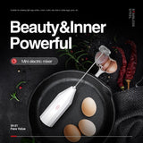 Mini Handle Electric Egg Beater Milk Stirrer Frother Coffee Foamer Hand Egg Whisk Mixer Automatic Food Blender Kitchen Tool