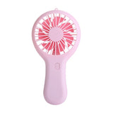 Portable Handheld Mini Air Cooler Silent Fan USB Rechargeable Small Personal Cooling Tools for Home Office Outdoor Travel Summer