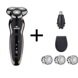 ZOZEN Men's Electric Shaver,Electric Shaver For Men,Beard and Mustache Trimmer,Washable and USB Charging Shaving Machine