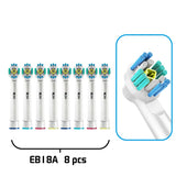 Oral B Electric ToothBrush Heads For Rotary Electric Toothbrush Replaced Teeth Brush Head 4pc/Pack Or 8pc/Pcak Hot