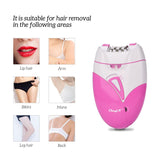 USB Rechargable Female Epilator Women Shaver Hair Removal Electric Lady Shaving Trimmer Bikini Depilatory Legs Body Depilador