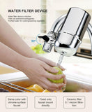 Removal Rust Bacteria Tap Water Purifier for kitchen Quick fit tap adapter Double effluent