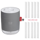 Portable Ultrasonic Humidifier 500ML Snow Mountain H2O USB Aroma Air Diffuser With Romantic Night Lamp Humidificador Difusor