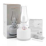 Mini Retro Air Humidifier Wireless 280ML Essential Oil Diffuser Rechargeable Cool Mist 7 Color LED Lights Christmas Gift