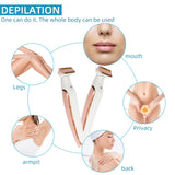 USB Rechargable Shaver For Women Facial Hair Remover Leg Body Hair Removal Female Shaving Machine Electric Lady Depilatory Razor