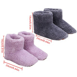 Winter Washable USB Electric Foot Warmer Shoes With 1PCS 1.5m 2.0 Interface Cable