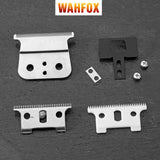 WAHFOX Replacement Blade Set 32 Teeth Professional Hair Trimmer for Andis GTO,GO,SL,SLS,LS,LS2 T-outliner Clipper
