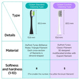 Original Oclean Toothbrush Head for Oclean X/X Pro/Z1/F1/One/Air 2 Electric Sonic Toothbrush  PP material &amp; certification