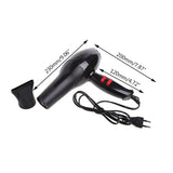 Professional Hair Blow Dryer 1800W Heat Blower Dryer Hot Cold Wind Salon EU Plug