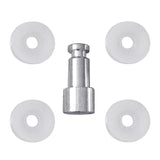 Y98B Universal Replacement Floater And Sealer For Kitchen Pressure Cooker 1 Float Valve + 4 Sealing Washers Kitchen Dining