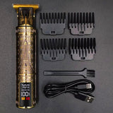 T9 Electric Hair Clipper Hair Cutting Machine T9 Trimmer For Men Razor LCD display Beard Trimmer Men's Shaver Gift USB Charge