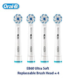 Original Oral B Replacement Brush Heads for Oral-B Rotating Electric Toothbrush Genuine Teeth Whitening Soft Bristle Refills