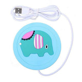 USB Power Coffee Warmer Mug Heater Tea Coffee Cup Mug Warmer Desktop Heating Cup Mat Pad Coasters for Office
