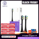 SOOCAS X3/X3U Replacement Toothbrush Heads SOOCARE X1/X5 Sonic Electric Tooth Brush Head Original Nozzle Jets With Gift