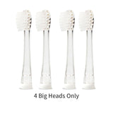 Seago Kids Toothbrush Heads For Sonic Electric Toothbrush SG9602/EK6 Children Replacement Brush Head Soft Bristle 2Pcs/4Pcs