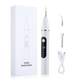 Ultrasonic Visual Dental Calculus Scaler Oral Tooth Cleaner Tartar Calculus Remover Plaque Stains Cleaner Remova Teeth Whitening