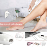 Women  Electric Beard Hair Removal Women's Shaving Machines USB Rechargeable Portable Female Hair Trimmer LCD